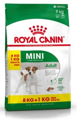 Royal Canin Mini Adult Pour Chien 8kg + 1kg Gratuit