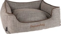 Flamingo Panier Snoozebay Rectangulaire Brun 70x60x22cm