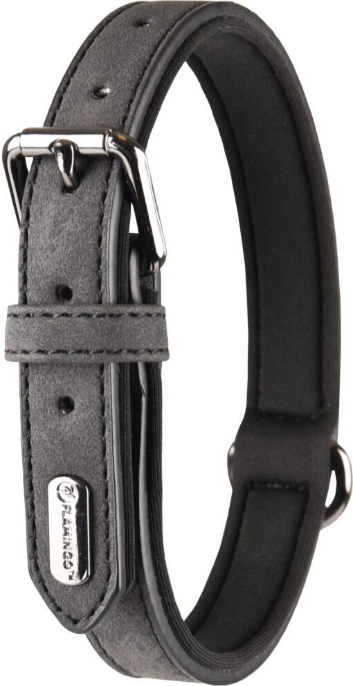 Flamingo Collier Delu Noir 24/30cm 15mm