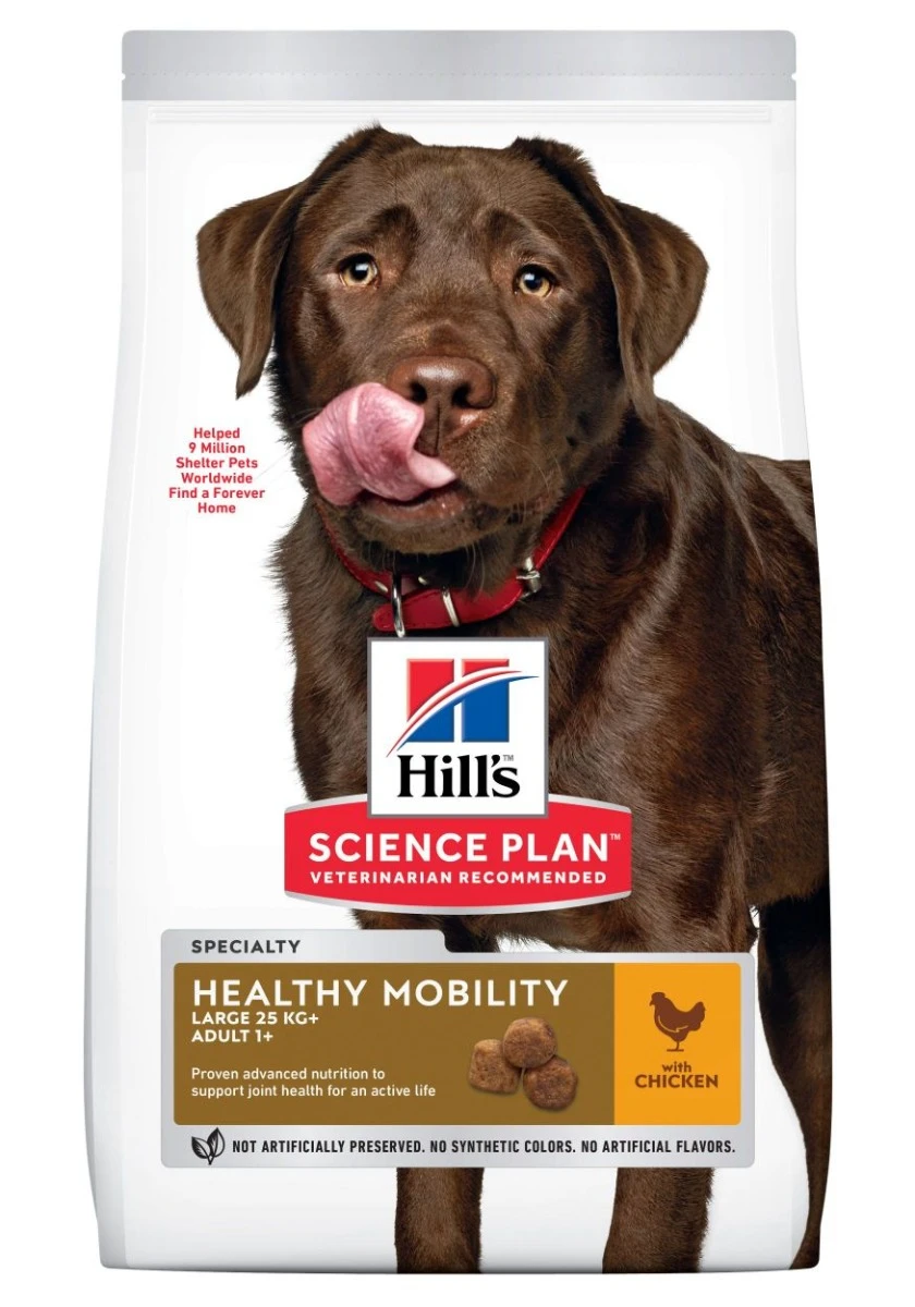 Hill's Science Plan Adult Healthy Mobility Croquettes Pour Grand Chien Au Poulet 14 Kg 2 Hill's Science Plan Adult Healthy Mobility Croquettes Pour Grand Chien Au Poulet 14 Kg – Image 2