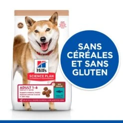 Hill's Science Plan No Grain Adult Croquettes Sans Céréales Pour Chien Adulte Au Thon - 14kg -Chien Fournitures Boutique 52742037509 3 science plan chien adult medium no grain croquettes thon