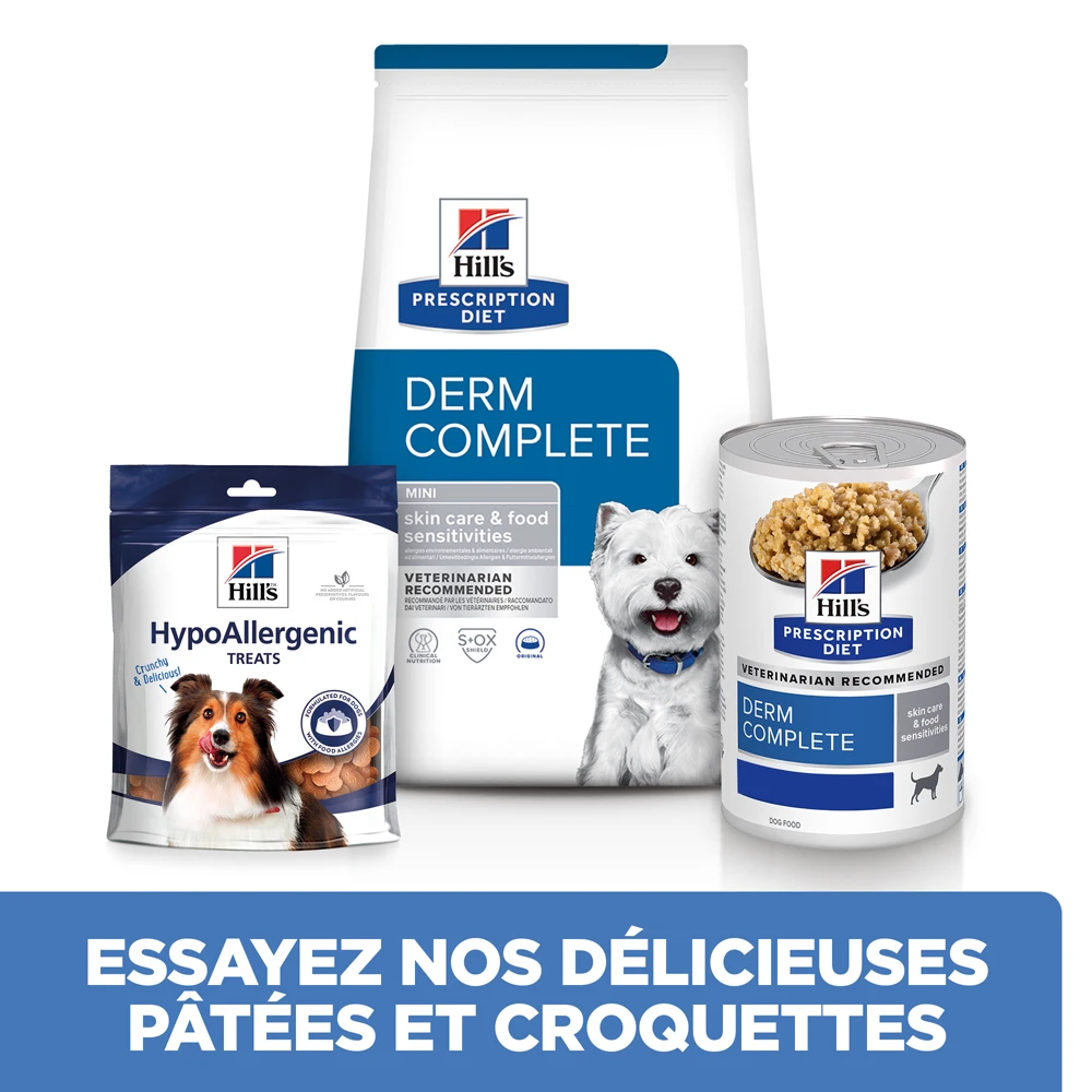 Hill's Prescription Diet Derm Complete Mini Croquettes Pour Petit Chien - 6Kg 6 Hill's Prescription Diet Derm Complete Mini Croquettes Pour Petit Chien - 6Kg – Image 6