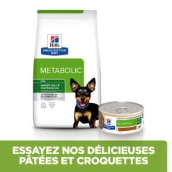 Hill's Prescription Diet Metabolic Mini Croquettes Pour Petit Chien Au Poulet 1 Kg -Chien Fournitures Boutique 52742047188 5 FR 2