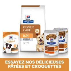 Hill's Prescription Diet K/D Kidney Care Croquettes Pour Chien Au Poulet - 12Kg -Chien Fournitures Boutique 52742918204 5 FR 1