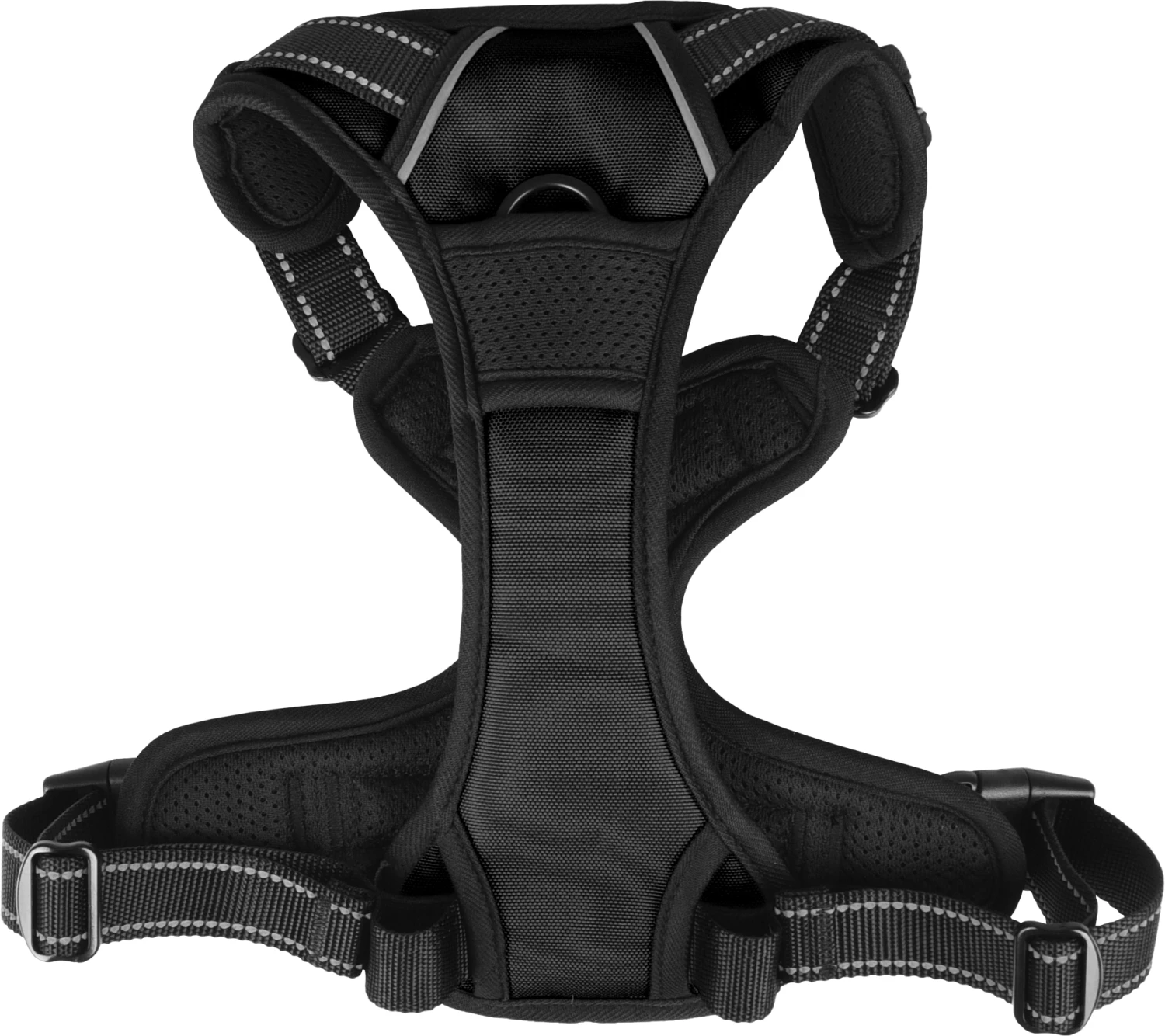 Flamingo Harnais Balou Noir L 60-85cm 25mm 4 Flamingo Harnais Balou Noir L 60-85cm 25mm – Image 4