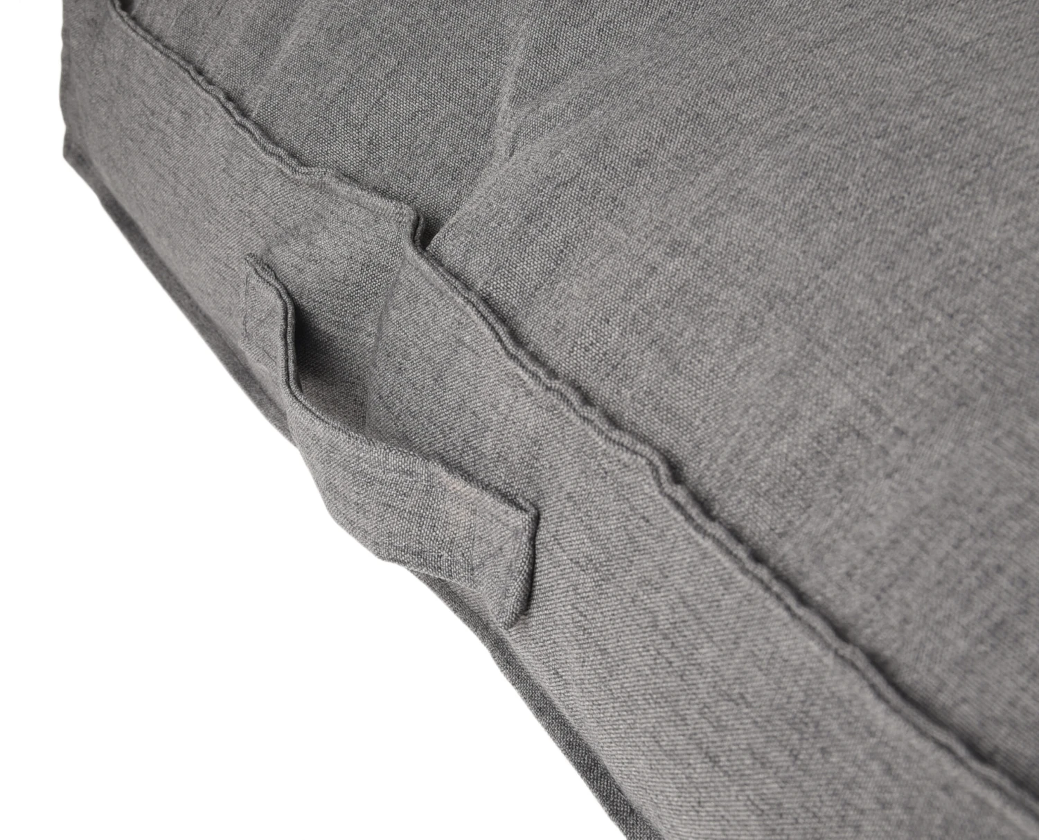 Flamingo Coussin Dream Away Rectangulaire+rebord+fermeture Eclair Gris 80x60x10cm 3 Flamingo Coussin Dream Away Rectangulaire+rebord+fermeture Eclair Gris 80x60x10cm – Image 3