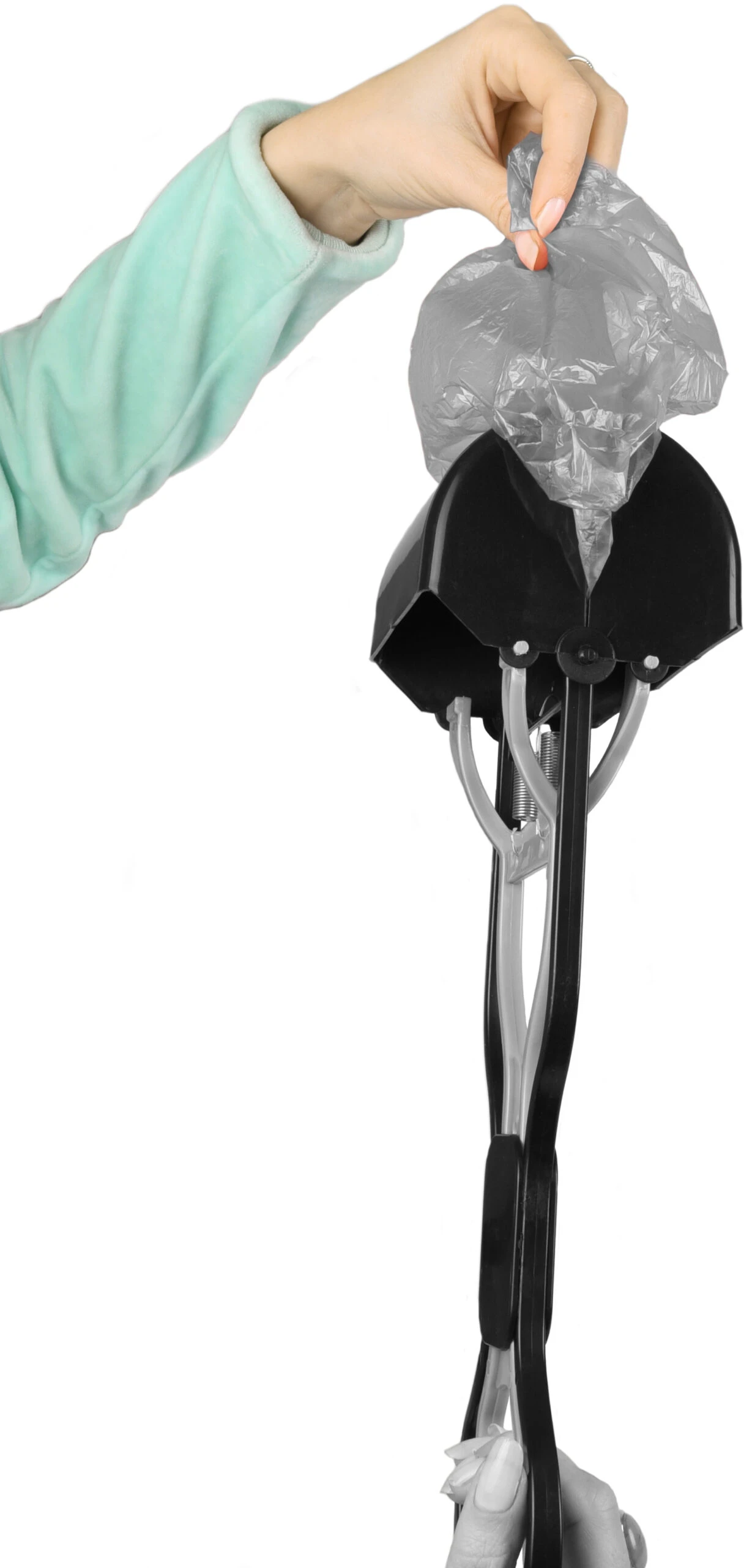 Flamingo Pelle Ramasse-crottes Easy Scoop Noir/gris L 15x12,5x61,5cm 5 Flamingo Pelle Ramasse-crottes Easy Scoop Noir/gris L 15x12,5x61,5cm – Image 5