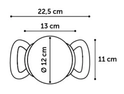 Flamingo Jouet Chien Tpr Spela Balle De Tennis+2 Poignees Rouge Diamètre 13cm -Chien Fournitures Boutique 7e65ade0045536da691254c2323af4506c1d0a467c16d20a6a9d7ee79aff7596