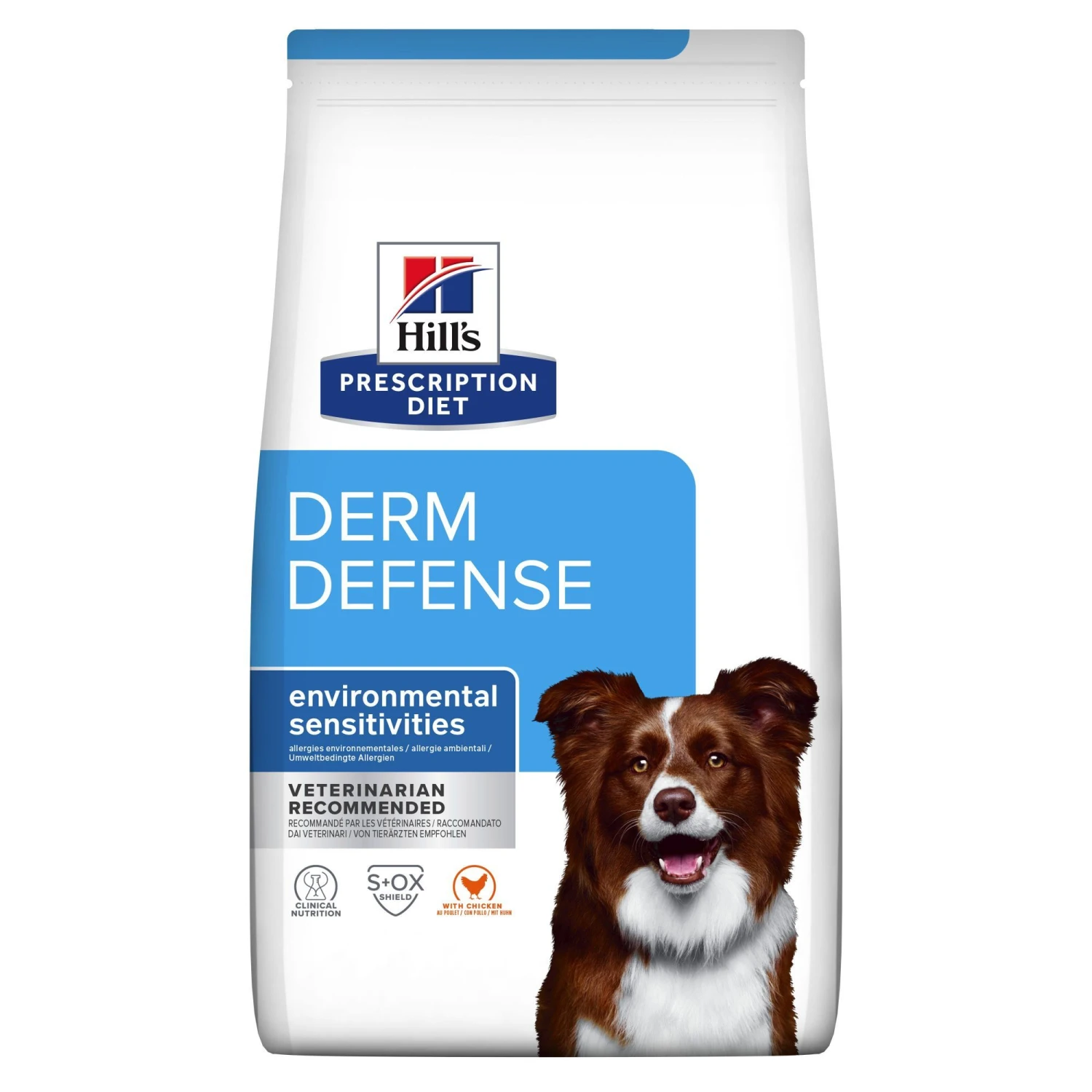 Hill's Prescription Diet Derm Defense Croquettes Pour Chien Au Poulet 4 Kg 1 Hill's Prescription Diet Derm Defense Croquettes Pour Chien Au Poulet 4 Kg