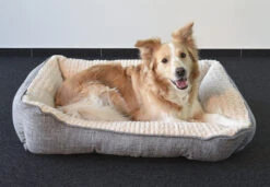 Flamingo Panier Pour Chien Zupo Rectangulaire Gris 90x65x25cm -Chien Fournitures Boutique 99b8da2ca52e00418c6ee1afd6b8fb3f19b4e81818d430d62e4894bfcde106db