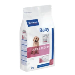 Virbac Veterinary Hpm Baby Large & Medium Pour Chien 3kg -Chien Fournitures Boutique HPM Chien Baby Large Medium 3Kg 2 FR