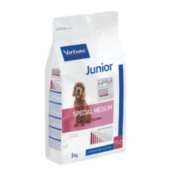 Virbac Veterinary Hpm Junior Special Medium Pour Chien 3kg -Chien Fournitures Boutique HPM Chien Junior Special Medium 3Kg 2 FR