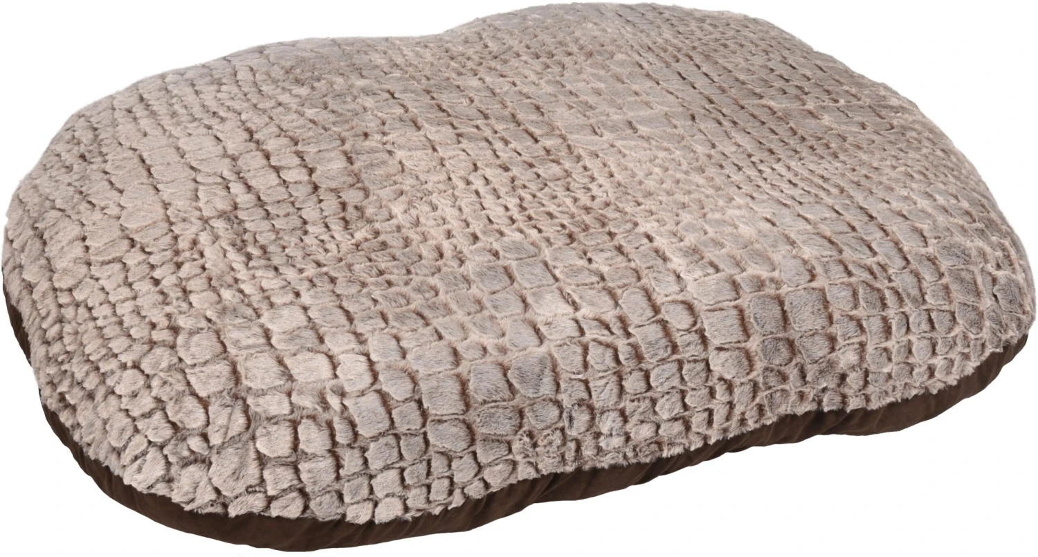 Flamingo Coussin Snoozzy Ovale Fermeture Eclair Brun 120x84x12cm 1 Flamingo Coussin Snoozzy Ovale Fermeture Eclair Brun 120x84x12cm