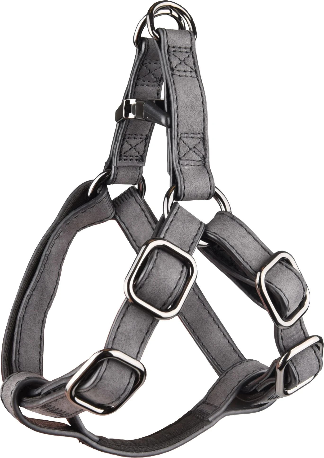 Flamingo Harnais Step&go Delu Noir 35-50cm 15mm 1 Flamingo Harnais Step&go Delu Noir 35-50cm 15mm