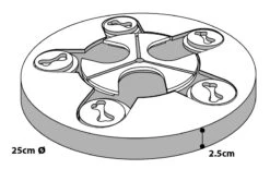 Flamingo Jouet Chien Wooden Brain Train Athena-25cm -Chien Fournitures Boutique e0260046080f7342ff2b92e5b93530d859651a545b9631bf8e9fd0d866cf72ea