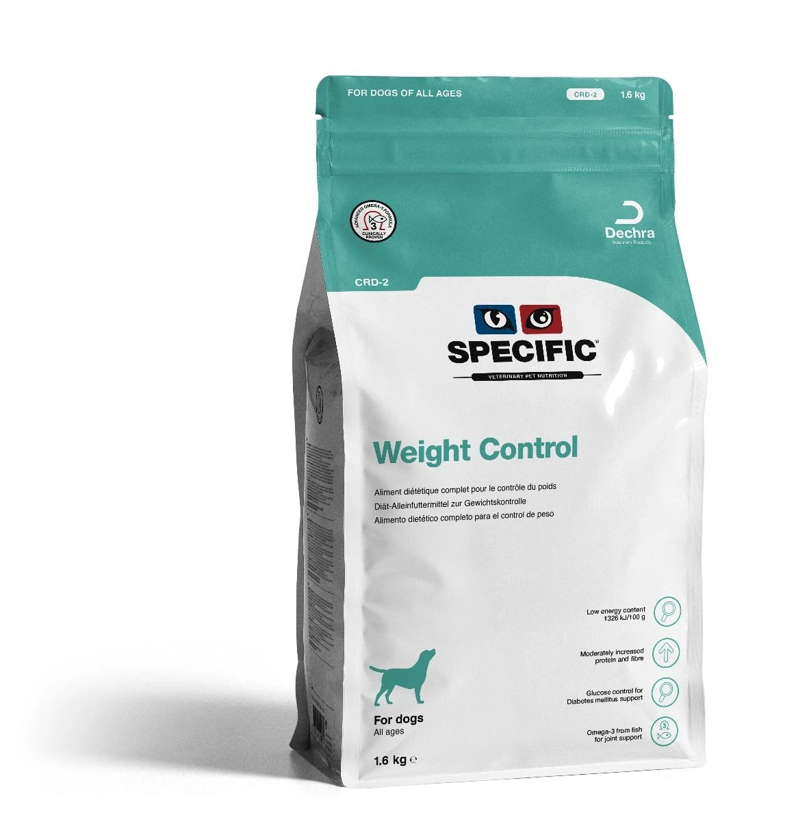Specific Crd-2 Weight Control Pour Chien 1,6kg 1 Specific Crd-2 Weight Control Pour Chien 1,6kg